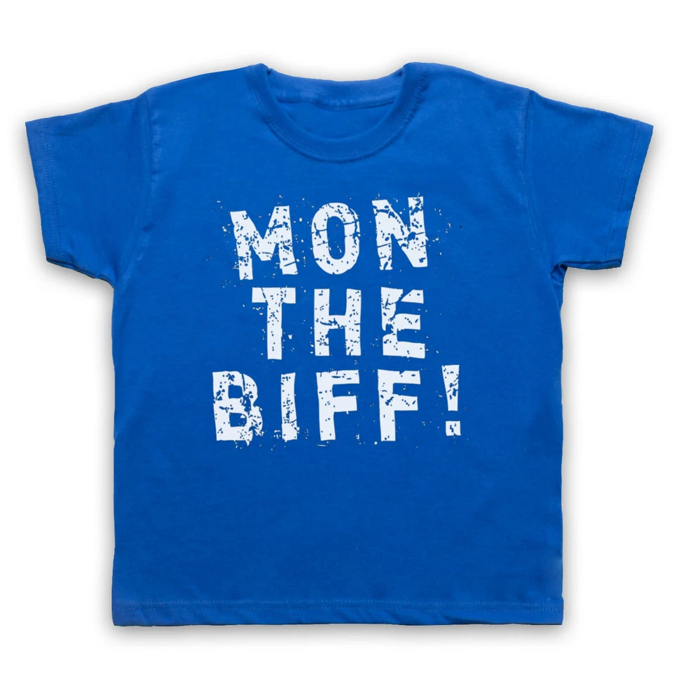 THE GUNS OF BRIXTON BIFFY CLYRO UNOFFICIAL MON THE BIFF ROCK BAND SLOGAN KIDS CHILDS T-SHIRT