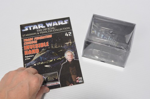 Deagostini Star Wars Starships #42 Trade Federation Cruiser + Magazine - Picture 5 of 13