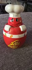 Ceramic Candy Jar 2006 Mr. Jelly Belly The Original Gourmet Jelly Bean 22 oz