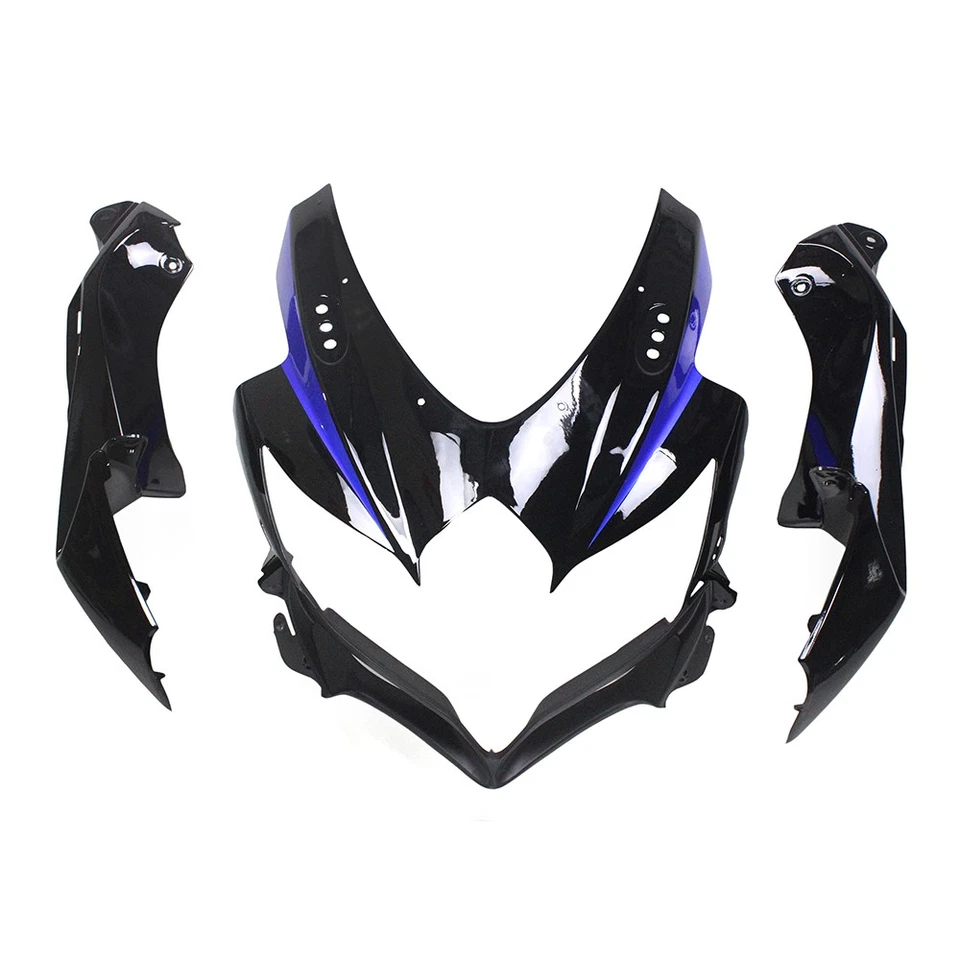 Blue Gray Fairing Kit For Suzuki GSXR600 GSXR750 K8 2008-2010 Injection Bodywork - Image 3 of 4