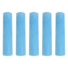 5 PCS Dustless Chalk, Blue Sidewalk Chalk Large Solid Huge for Outdoor