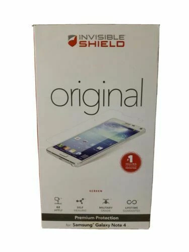 Lot Of 2 Zagg Shield Original Screen Protector For Samsung Galaxy Note 4 - Image 3 of 3