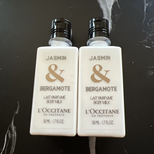 L'occitane Jasmin & Bergamotte Körpermilch Lotion Menge 2 (je 1,7 flüssige Unzen) Reise