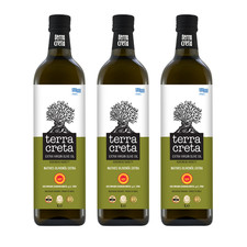 13,30 €/Liter - Terra Creta g.U. - Extra Natives Olivenöl 3 x 1 Liter (Flasche)