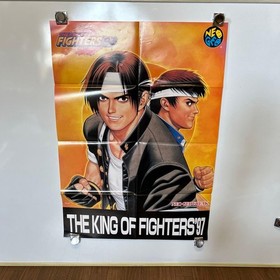 Neo Geo Freak Poster Set KOF 96 / 97  USED, 3 Piece, Rare