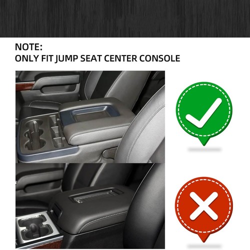 Leather Console Lid Replacement for 2015-2020 Chevy GMC Yukon OEM Quality - Picture 20 of 24
