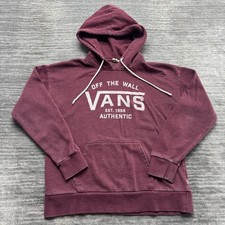 VANS Hoodie Size M Youth Off The Wall Skateboard Hooded Sweatshirt Medium