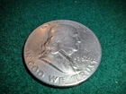 1952-D Franklin Half Dollar Silver Nicely Circulated Coin Problem Free See Pics