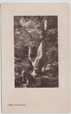 FAIRY FOOTSTEPS BLUE MOUNTAINS NSW ROTARY PHOTOGRAPHIC PLATE POSTCARD C1905