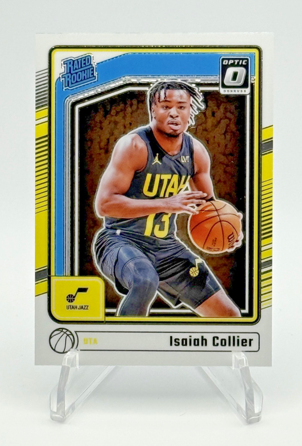 2024-25 Donruss Optic – Isaiah Collier (RC) Rated Rookie #295 💤 Jazz
