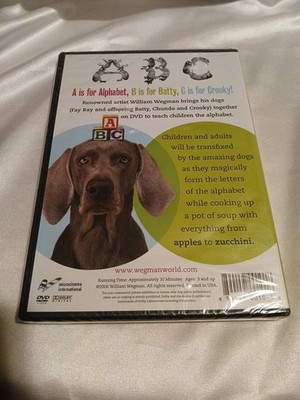 その他 William Wegman's Alphabet Soup [DVD] William Wegmans Alphabet Soup (DVD, 2006) for sale online | eBay