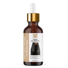 Organic Hair Growth Oil, 100 Cold Pressed Organic, Traditional Scalp Hair ...