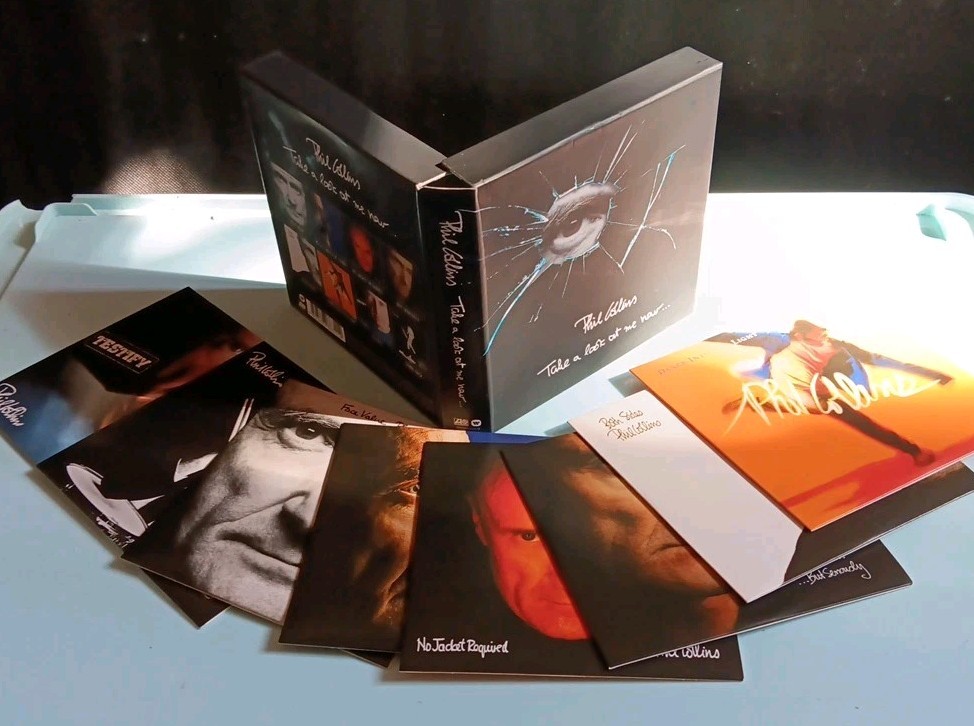 Phil Collins Take A Look At Me Now Box Set CD Collection