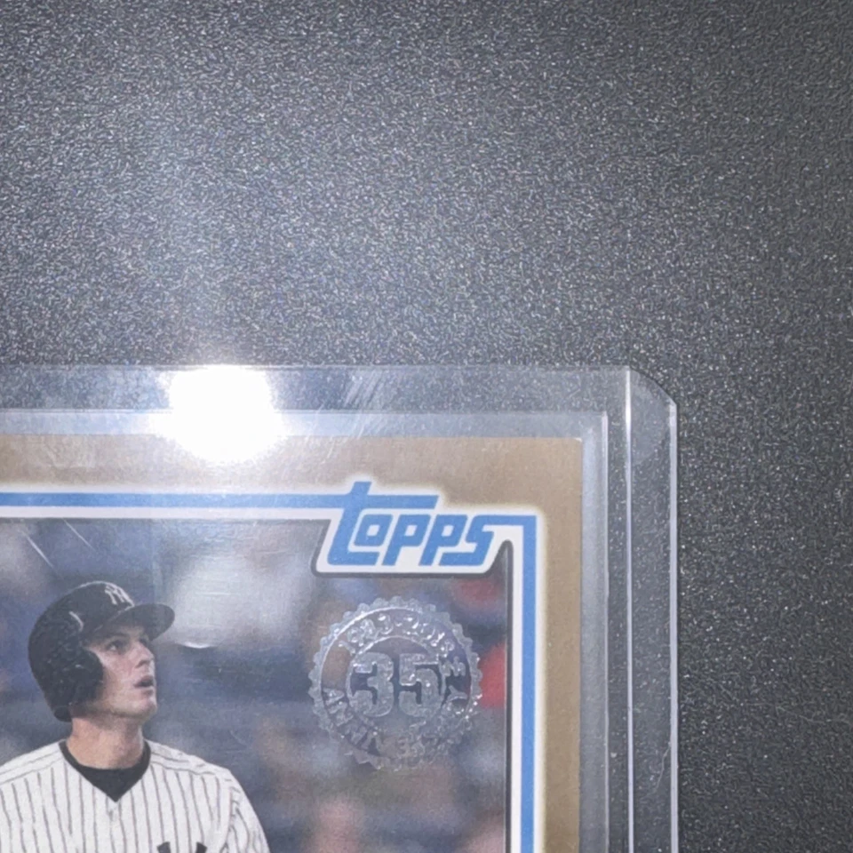 2018 Topps 1983 Topps Design Auto Greg Bird #83A-GB Auto Gold 40/50 Foto 3 de 4