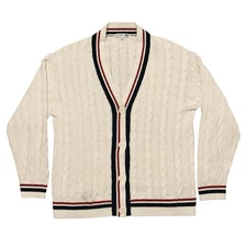 Uniqlo JW Anderson Cricket Cardigan Size Medium Cotton Linen S/S 2023