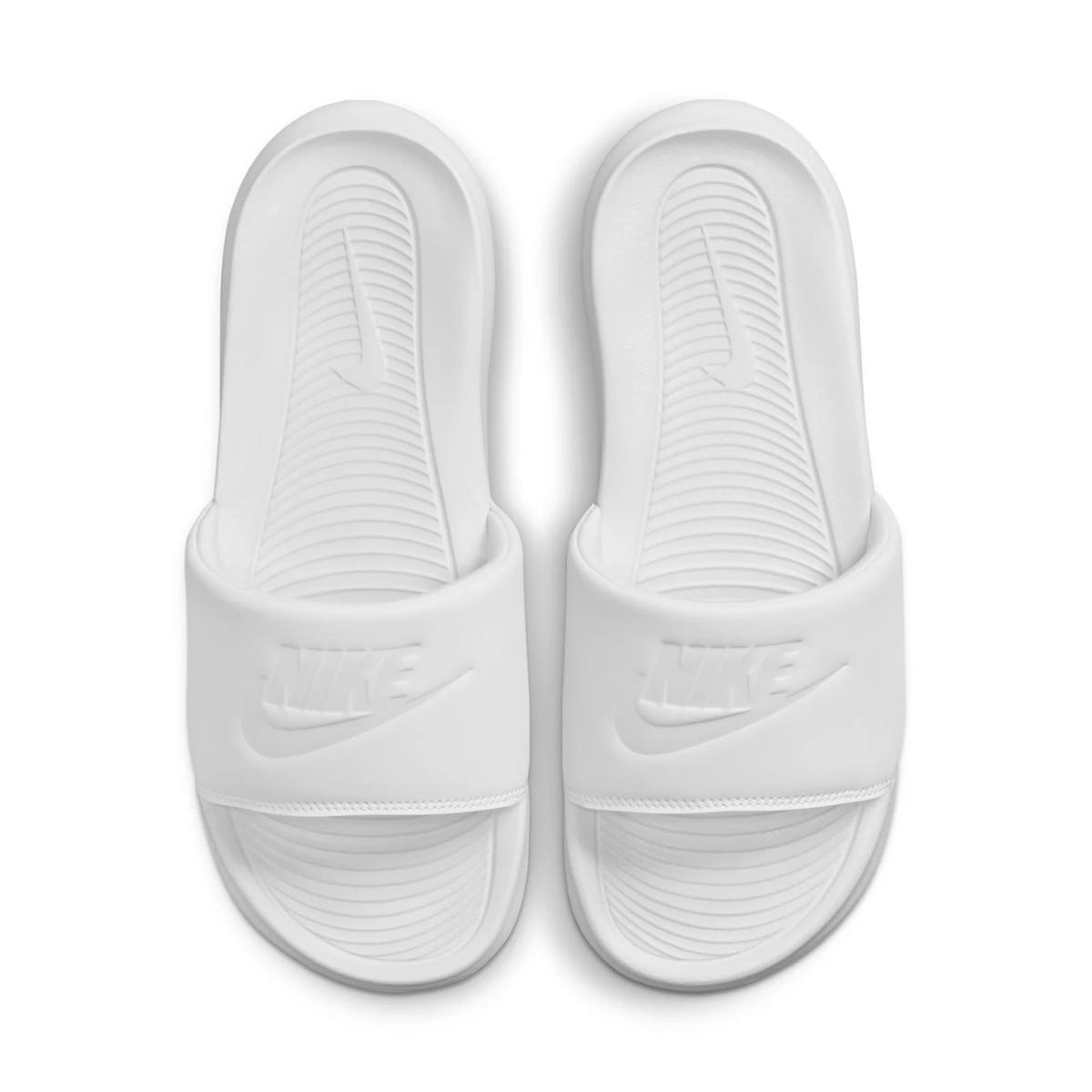 Women's 11 / Men's 10 🔥 Nike Victori One Slides Triple White