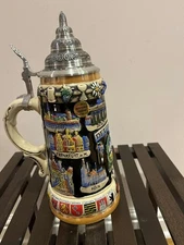 King-Werk Germany limited edition beer stein 0.75L Certificate of Authenticity