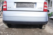 Audi A2 8Z Stoßstange hinten Heckstoßstange blau türkis LY7R