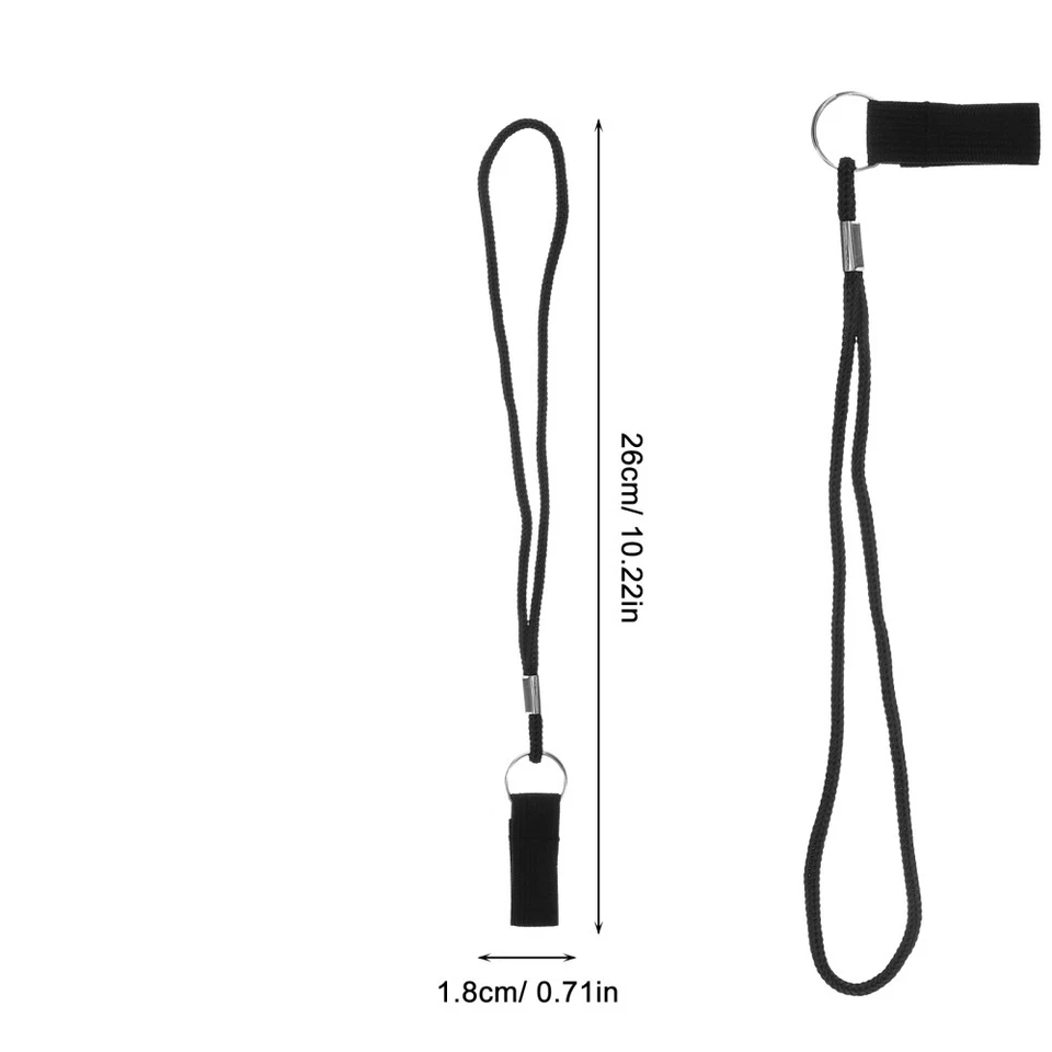 Correa de muñeca de caña 4 piezas cordón de bastón anti pérdida cordón anti pérdida bastón reutilizable Foto 2 de 4
