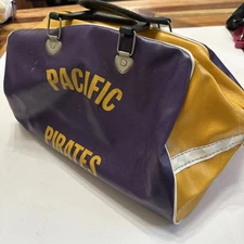 Vintage Pacific Pirates High School Leather Bag