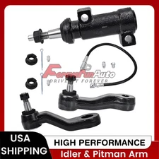 Front Steering 3 Grooves Pitman Idler Arm for Chevy Suburban GMC Sierra 2500 H2