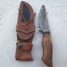 Hand Made Damascus Hunting Knife, Full Tang, Brand New — photo 1