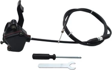 Thumb Throttle Accelerator Brake Lever Cable For 50cc 70cc 90cc 110cc 125cc