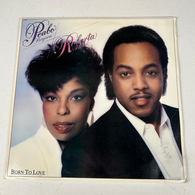 Peabo Bryson & Roberta Flack - Born To Love LP Record 1983 Capitol R&B 33 RPM