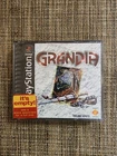 Grandia - PlayStation 1, PS1 -Black Label (No Manual) Rare Playstation RPG