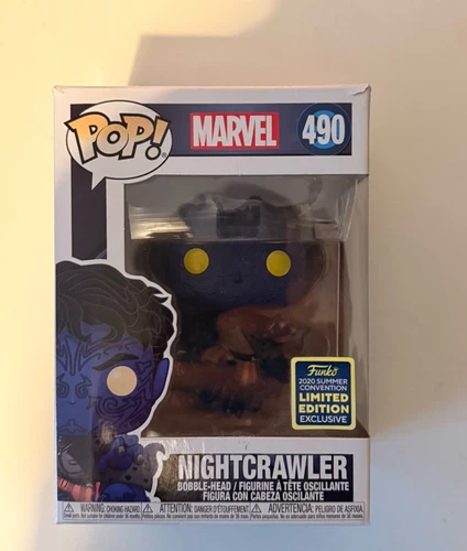 Funko Pop! Figura exclusiva Marvel Nightcrawler SDCC 2020 #490