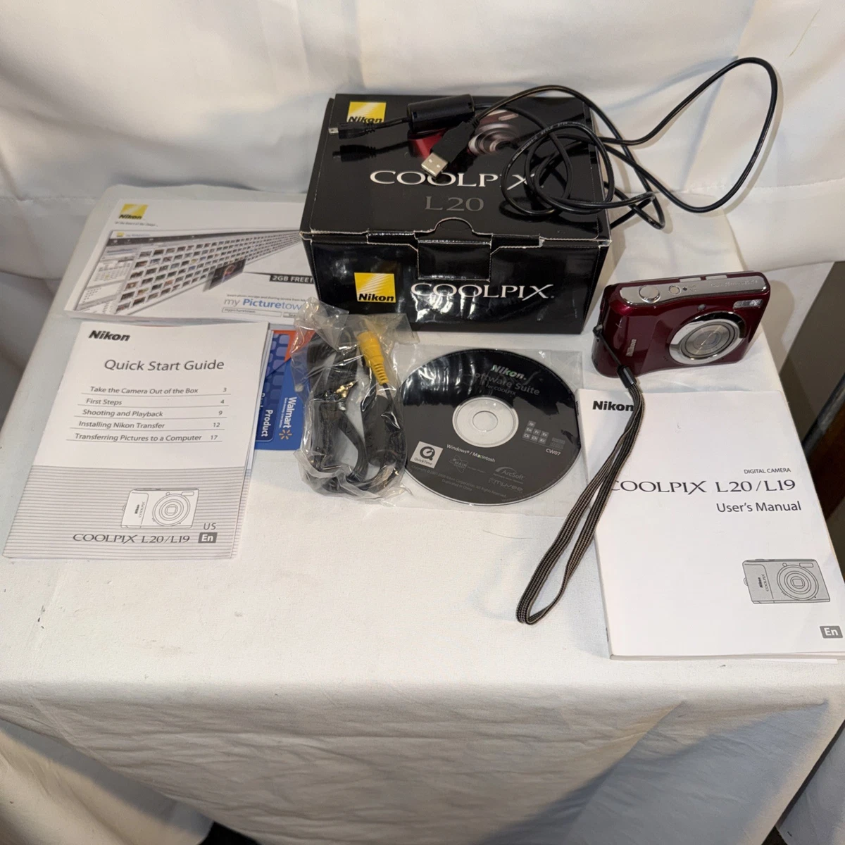 Nikon COOLPIX Nikon Coolpix L20 Digital Cameras for sale | eBay