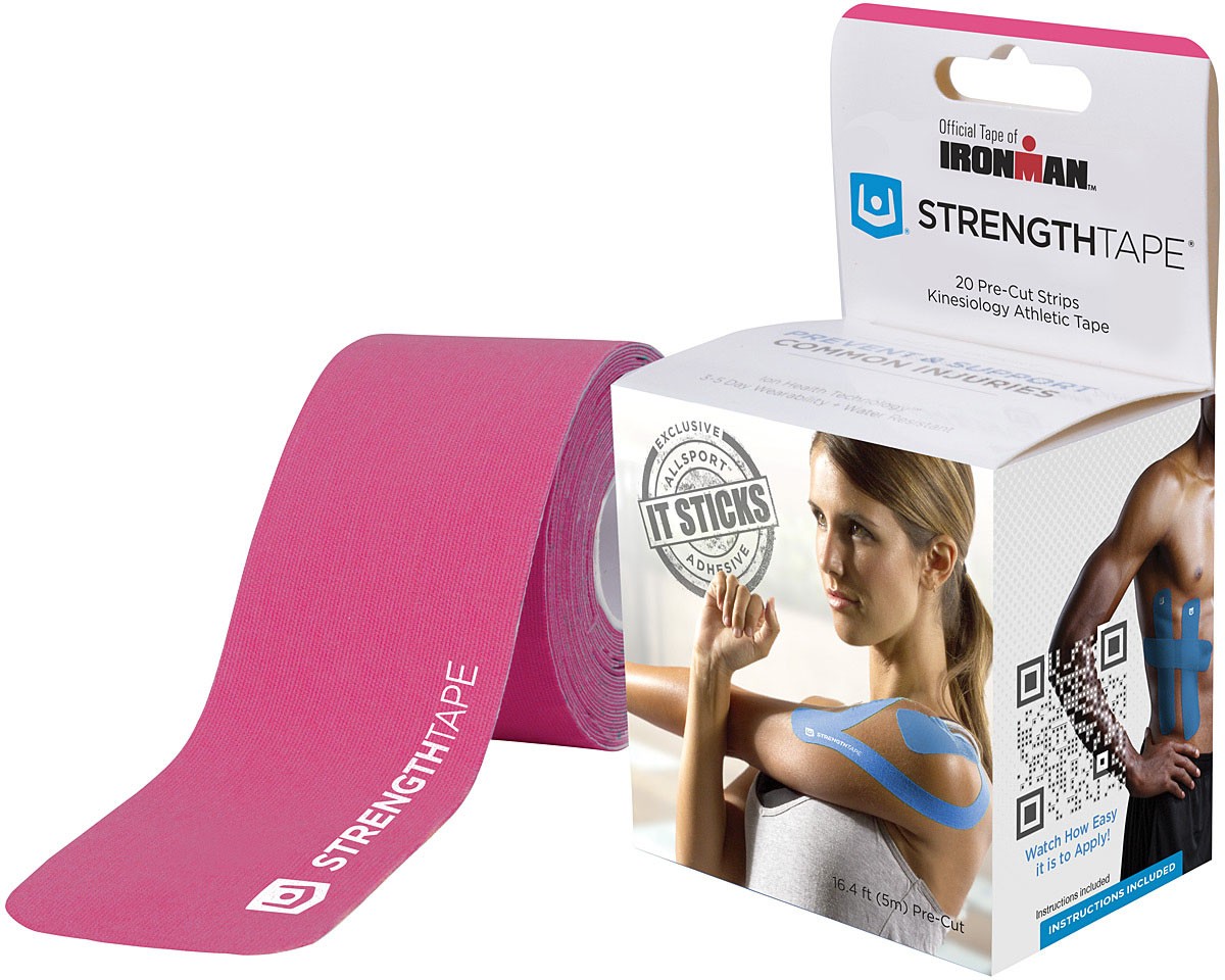 Strengthtape Lifestrength 10in Pre-Cut Athletic Tape with Ion Health Technology