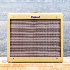 Fender Blues Junior Lacquered Tweed 15W 1x12" Guitar Combo Amplifier B-730252