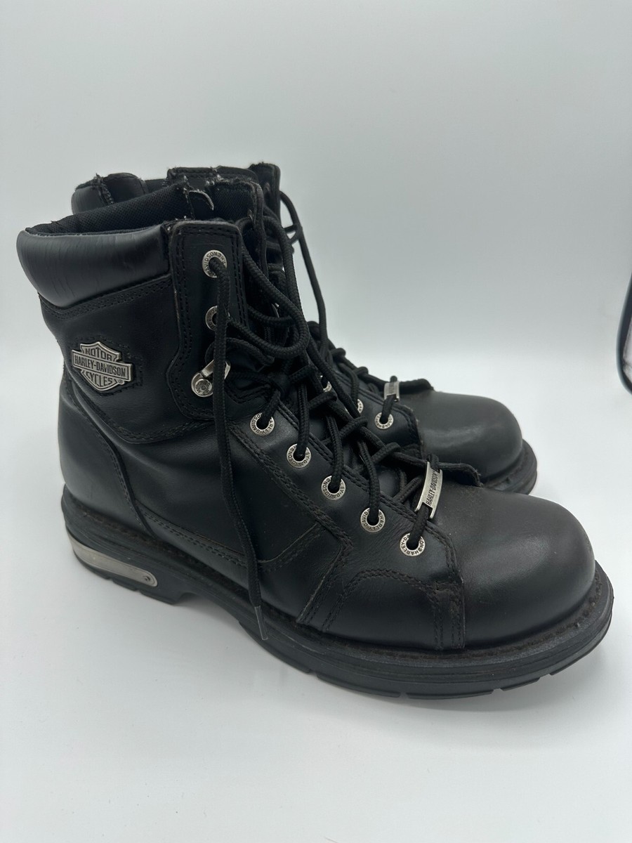 Harley Davidson ミリタリーブーツ ブラック 新品 ハーレーダビッドソン メンズ ブーツ 31cm ブラックの通販