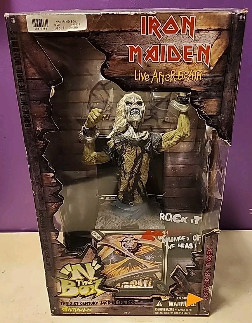 Iron Maiden Live After Death Jack In The Box (Art Asylum, N