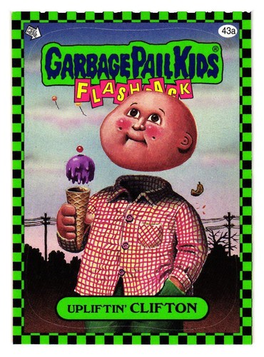 2010 GARBAGE PAIL KINDER FLASHBACK SERIE 1 WÄHLEN SIE IHRE KARTE GRÜNE PARALLELE AUFKLEBER - Bild 171 von 321