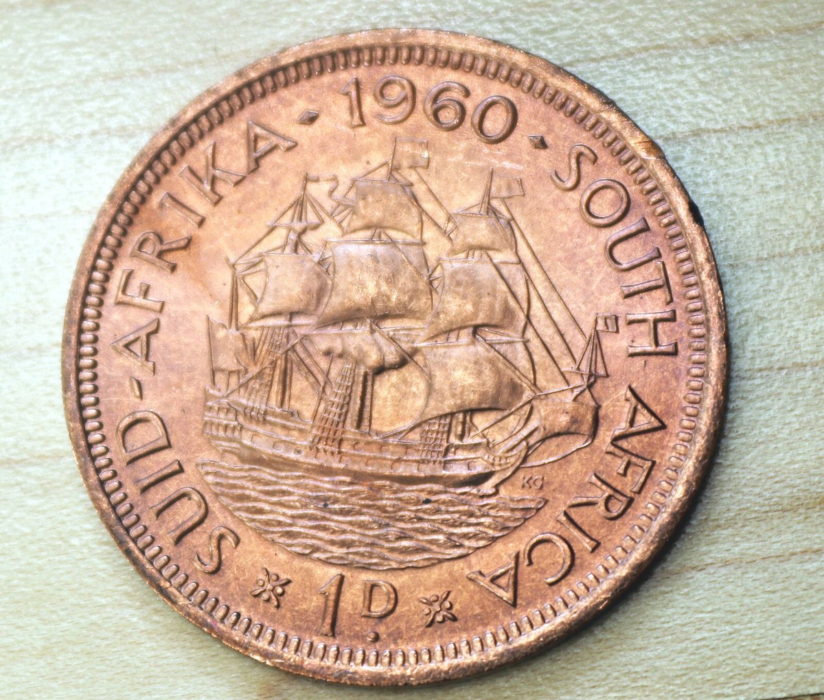 1960 South Africa 1 Penny | eBay