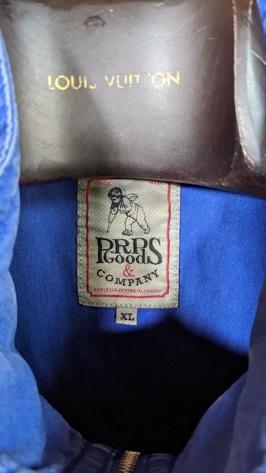 Chaqueta Parka Prps Azul Cobalto Militar Bolsillo Carga Talla XL  Foto 3 de 4