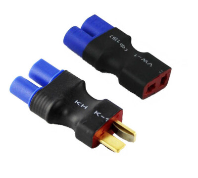   2x EC3 auf T-Plug Stecker Buchse Adapterkabel Adapter Lipo Akku Deans SPARSET