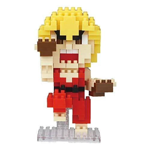 Kawada Nano Block Charanano STREET FIGHTER KEN Building block CN-16 NEW - Image 3 of 4