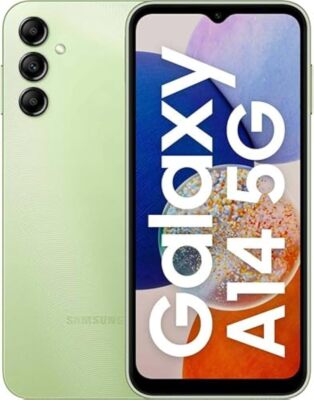 Samsung Galaxy A14 5G (Light Green, 6GB RAM, 128GB Storage