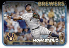 2024 Topps Series 1 Baseball Milwaukee Brewers - Andruw Monasterio #240