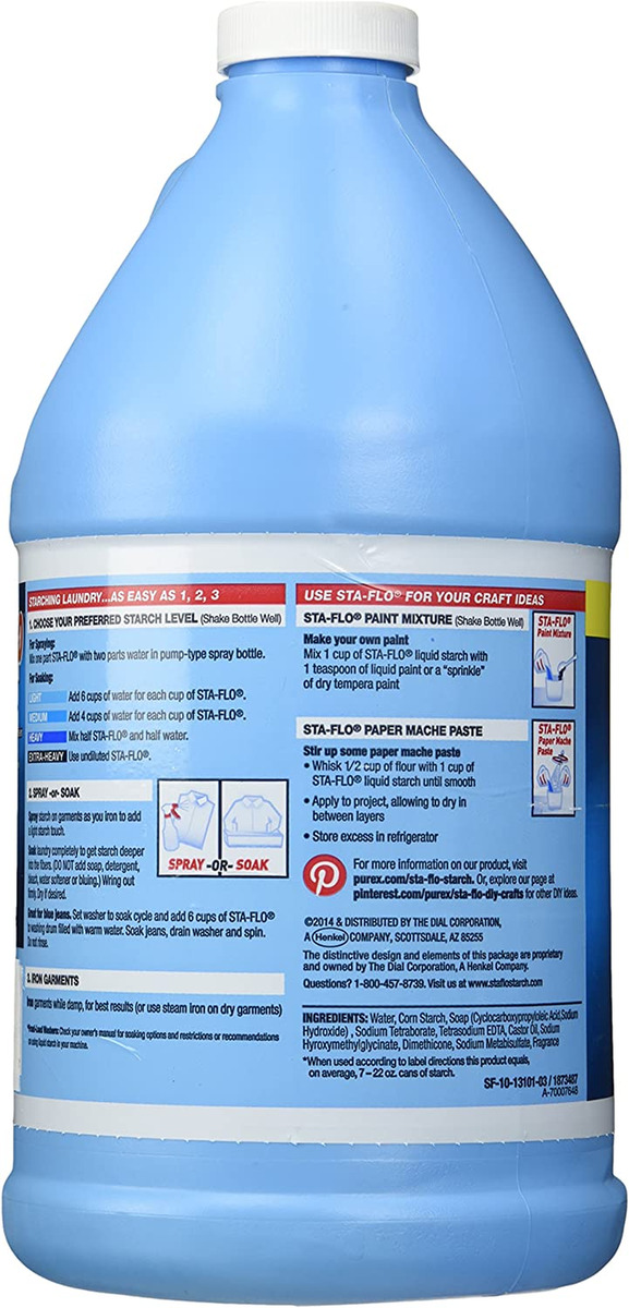 Purex Sta-Flo Liquid Starch 64 Ounce