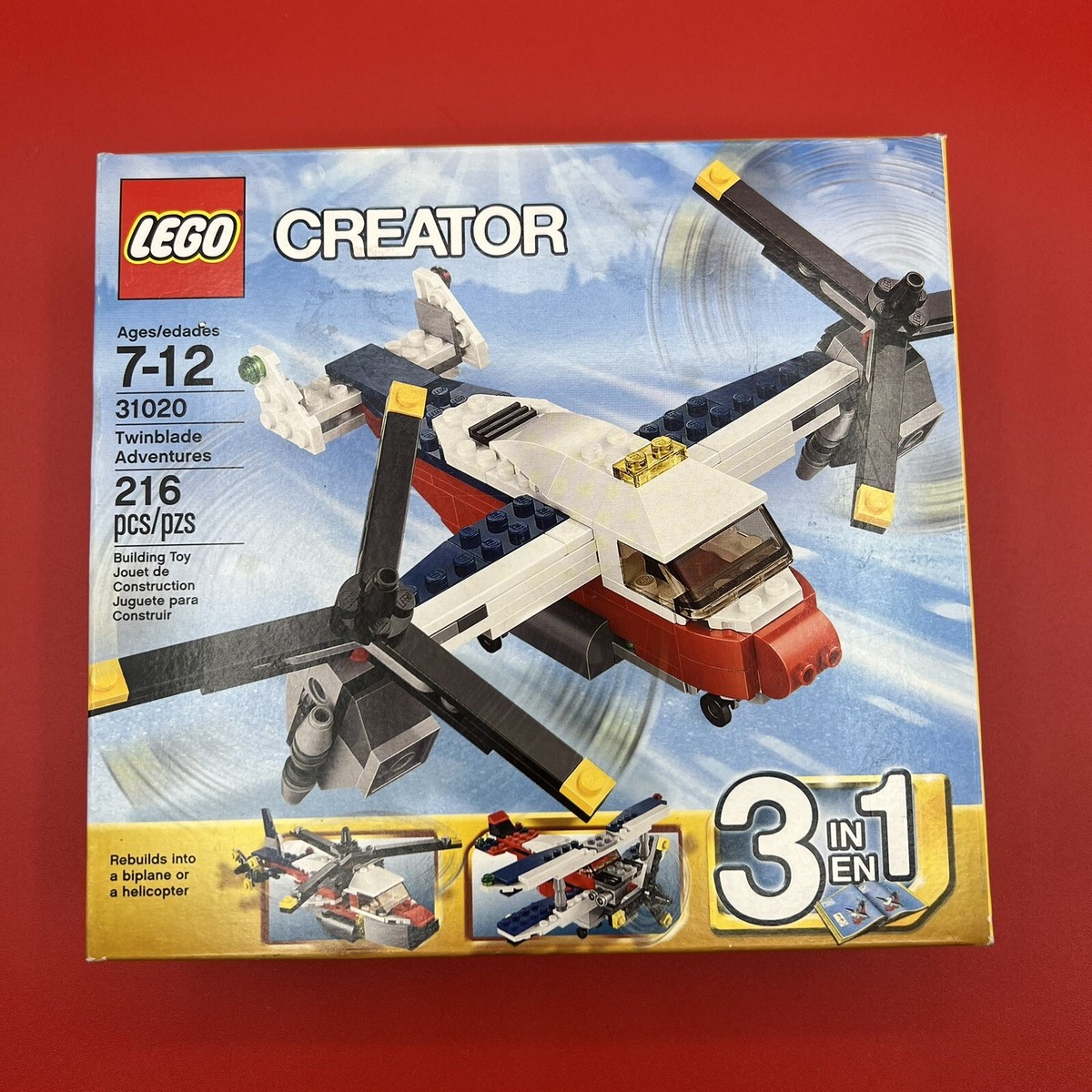 LEGO 31020 Creator Twinblade Adventures 216 Pcs New in Box | eBay