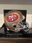 Joe Montana Signed Full Size Helmet + Display GTSM HOF 2000 Super Bowl Champ MVP