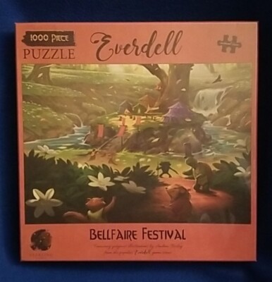 Everdell Bellfaire Festival 1000 Piece Puzzle NEW SEALED! 