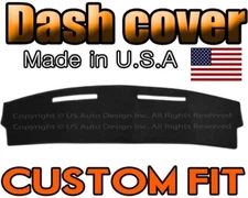 fits 1983-1985  CHEVROLET S10   DASH COVER MAT DASHBOARD PAD /  BLACK