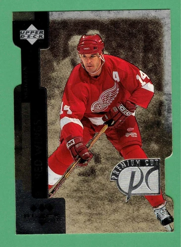 1998-99 UPPER DECK BLACK DIAMOND BRENDAN SHANAHAN PREMIER CUT DIE-CUT RED WINGS