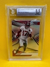 Jaylen Waddle 2021 Chronicles XR Draft Picks #185 Orange SP Rookie RC  BGS 8.5