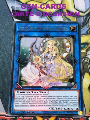 Yu Gi Oh SELENE KARTE, KÖNIGIN DER MAGIERMEISTER DUOV-FR014 1.Aufl.